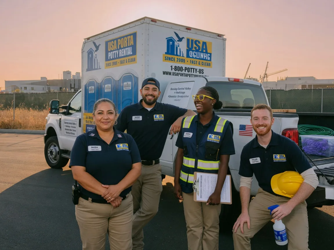 Portable Toilet Rental company in Luna Pier, MI